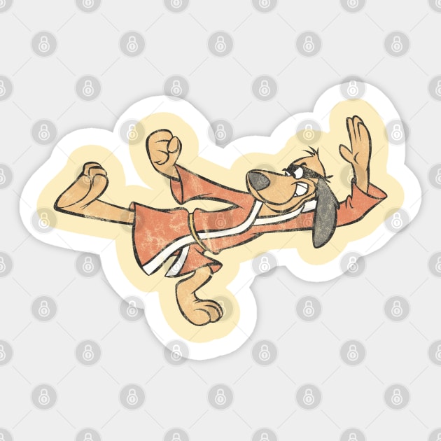 Hong Kong Phooey - Authentic Distressed Sticker by offsetvinylfilm